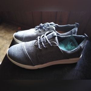 Toms Gray Canvas Sneakers